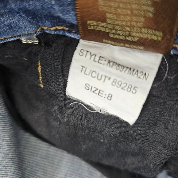 Kut from the Kloth Women’s Blue Medium Wash Mid Rise Straight Leg Jeans - Size 8 - Picture 10 of 16